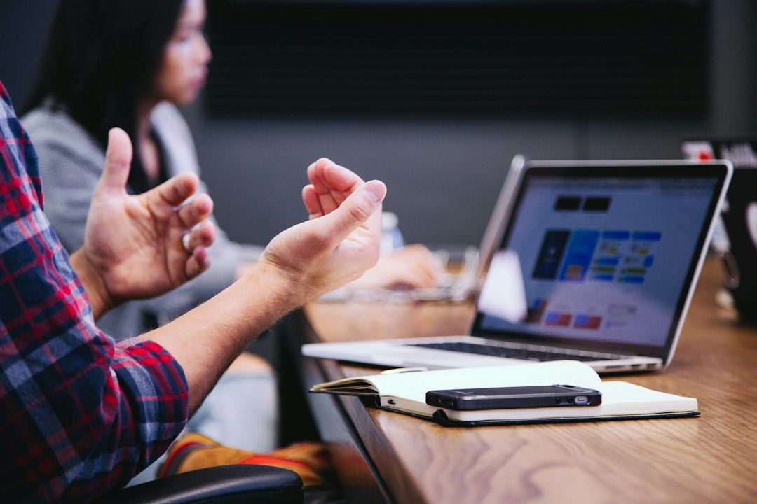 Business team planning a B2B lead-generation website in Leicester